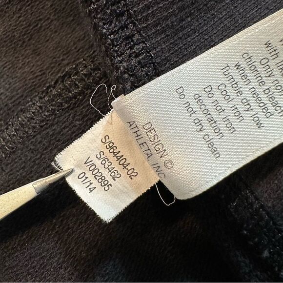 Athleta Slub Strength Lightweight Jacket Full Zip Hoodie Dark Gray XS - Picture 13 of 15